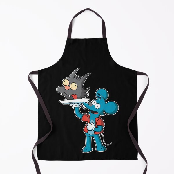 Item preview, Mouse Character Holding Severed Gray Cat Head designed and sold by DoniTDesigns.