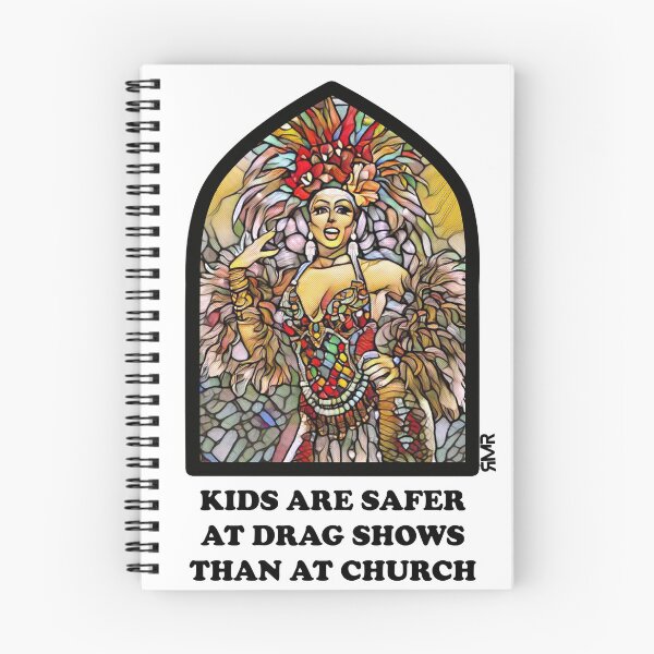Item preview, Kids are safer at drag shows! (Black) designed and sold by madebyrmr.