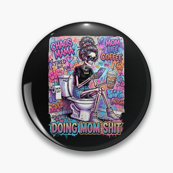 Item preview, Doing Mom Shit Funny Skeleton Mom Life designed and sold by dudelinart.