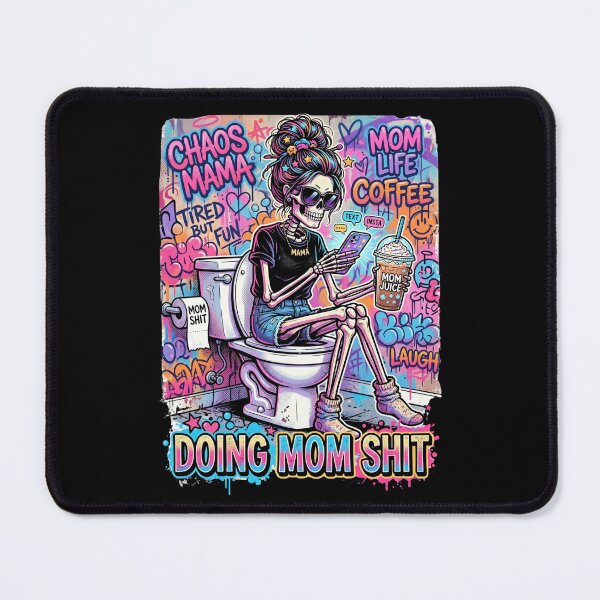 Item preview, Doing Mom Shit Funny Skeleton Mom Life designed and sold by dudelinart.