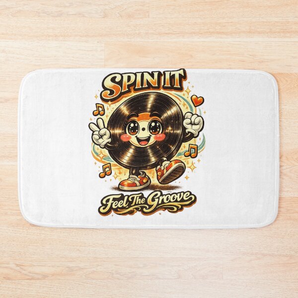 Item preview, Spin It Feel The Groove Vinyl Record T-Shirt designed and sold by M.Store.
