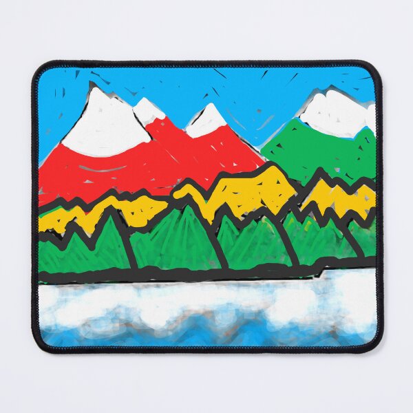 Item preview, A Pancake World, Interrupted designed and sold by Carol Ames Art.