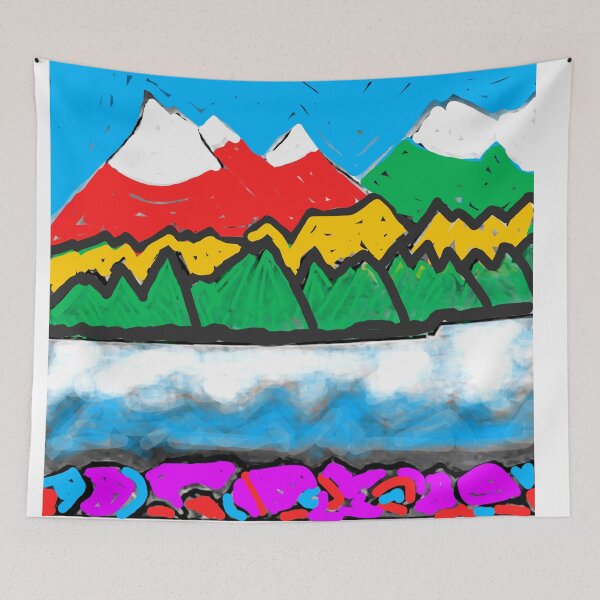 Item preview, A Pancake World, Interrupted designed and sold by Carol Ames Art.