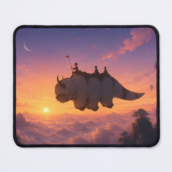Item preview, Sky Bison Twilight Flight designed and sold by Jaideep Walia.