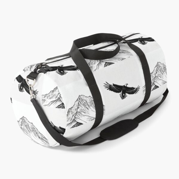 Item preview, Art - Majestic Eagle on Mountain Landscape, Iconography of Wild Nature designed and sold by World-Pets.