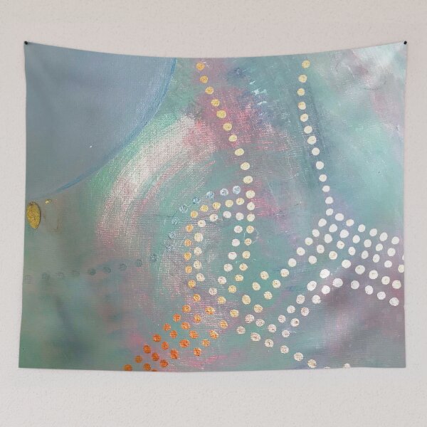 Item preview, Tracing Geometric Lineage:Pastel Healing Aura designed and sold by energyoflove333.