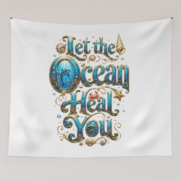 Item preview, Let the ocean Heal You  designed and sold by HeyFajnaLinja.