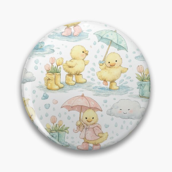 Item preview, Cute Watercolor Ducks designed and sold by kyrasolis.