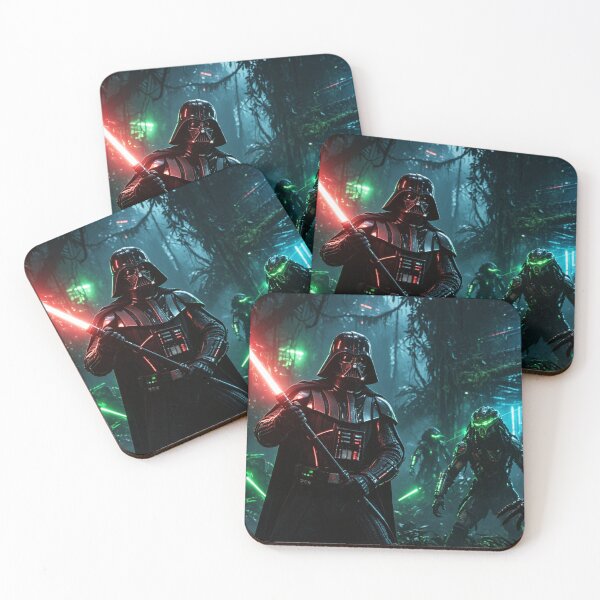 Item preview, Neon Warriors Galaxy Hunt Cyberpunk Video Game Cover Mavila Art designed and sold by Mavila Forge.
