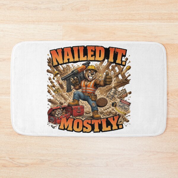Item preview, Nailed It... Mostly Funny Beaver Construction designed and sold by Cavalier-org.