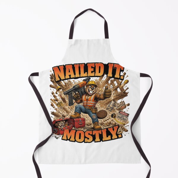 Item preview, Nailed It... Mostly Funny Beaver Construction designed and sold by Cavalier-org.