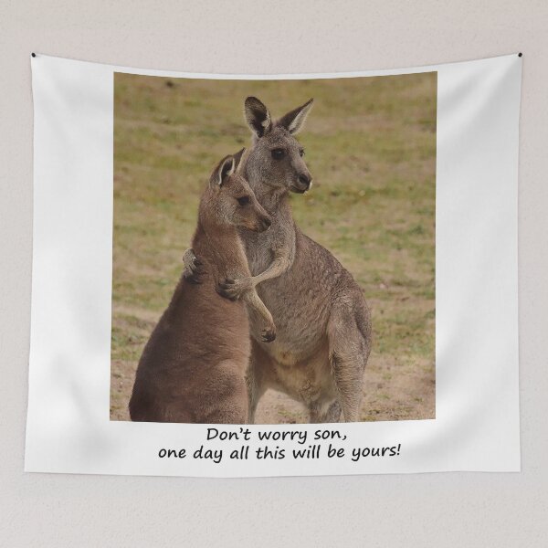 Item preview, Father Roo explaining life to his son. designed and sold by Inspired Arts.