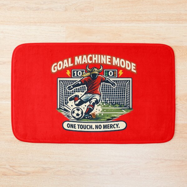 Item preview, Goal Machine Mode Viking Soccer Striker designed and sold by Concrete Coffee Studio.