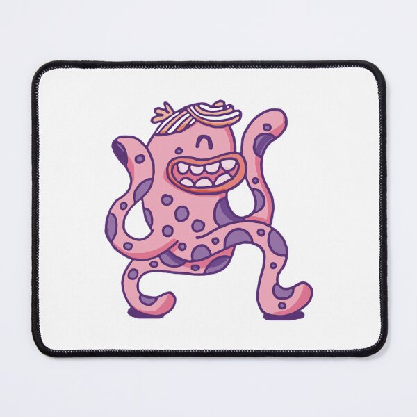 Item preview, Cute Octopus Pink Spotted Dancing Monster designed and sold by Demodomodo.