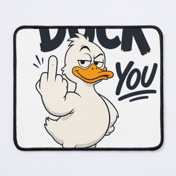 Item preview, Duck You – Funny Duck Vector Design designed and sold by Jandedan.