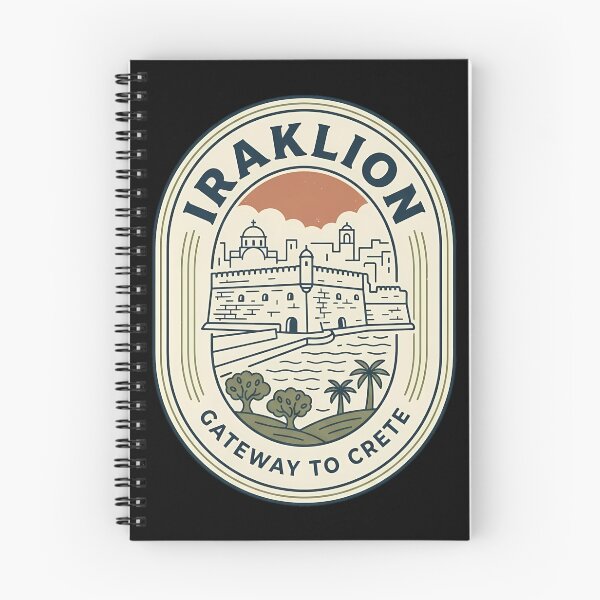 Item preview, Iraklion Crete Vintage Travel Emblem designed and sold by k3rstman1.