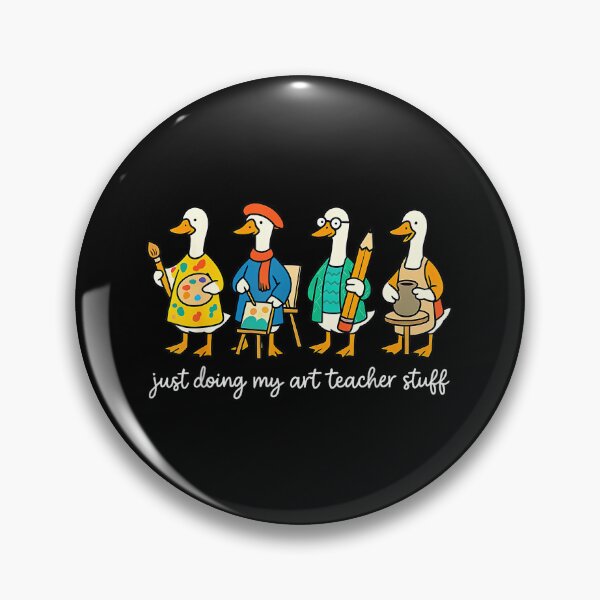 Item preview, Funny Silly Goose Teaching Art Teacher Painting Drawing Grad designed and sold by CherylCGarrison.
