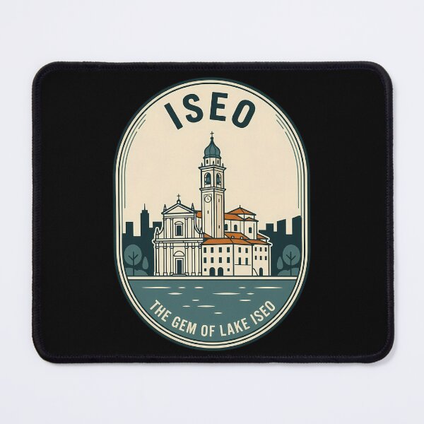 Item preview, Iseo Italy Lake Vintage Travel Emblem designed and sold by k3rstman1.