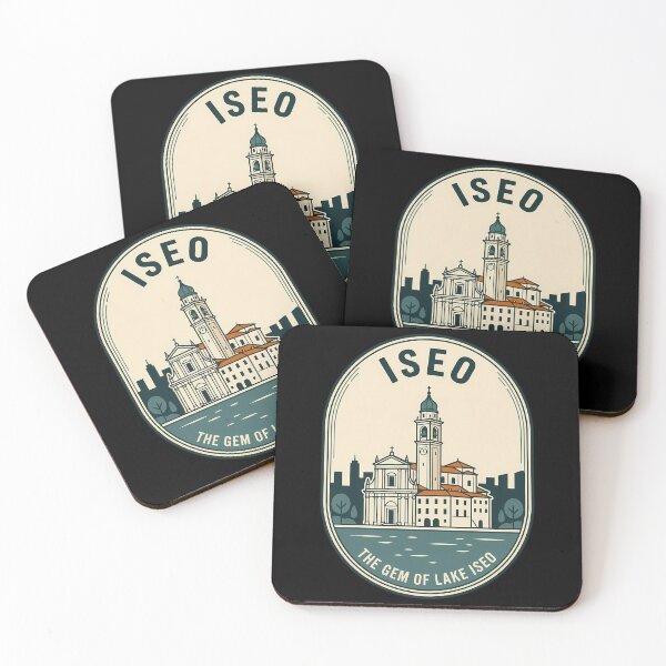 Item preview, Iseo Italy Lake Vintage Travel Emblem designed and sold by k3rstman1.