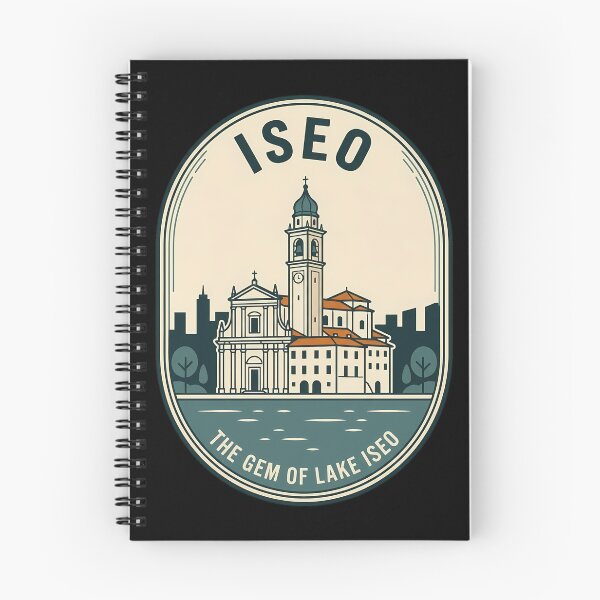 Item preview, Iseo Italy Lake Vintage Travel Emblem designed and sold by k3rstman1.