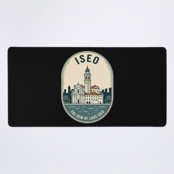 Item preview, Iseo Italy Lake Vintage Travel Emblem designed and sold by k3rstman1.