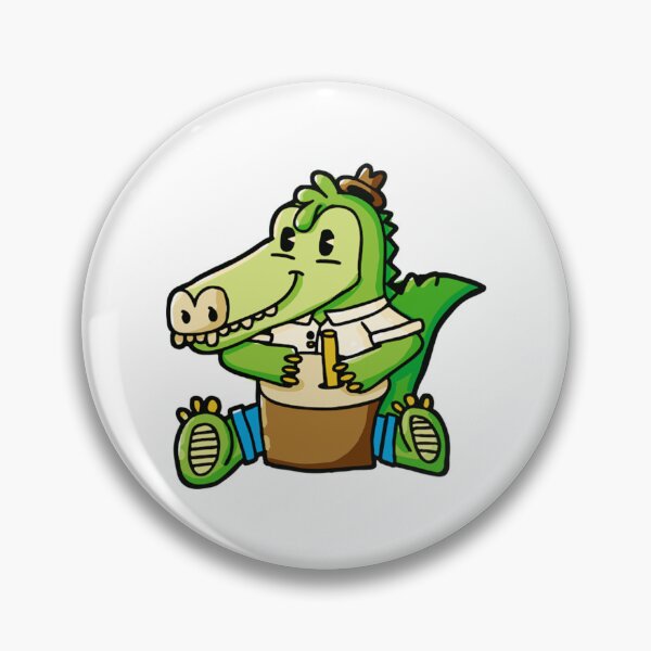 Item preview, Llanero Crocodile Cute Alligator Playing Cuatro Guitar designed and sold by Demodomodo.