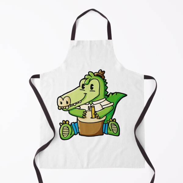 Item preview, Llanero Crocodile Cute Alligator Playing Cuatro Guitar designed and sold by Demodomodo.