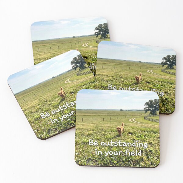 Item preview, "Be outstanding in your field" designed and sold by Positive Shift.
