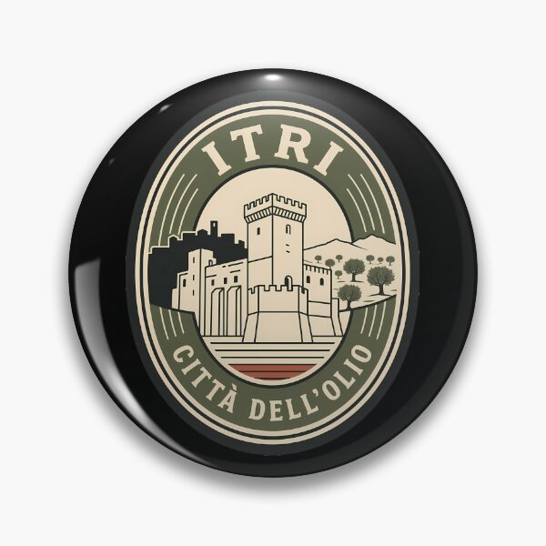 Item preview, Itri Italy Città dell'Olio Vintage Travel Emblem designed and sold by k3rstman1.