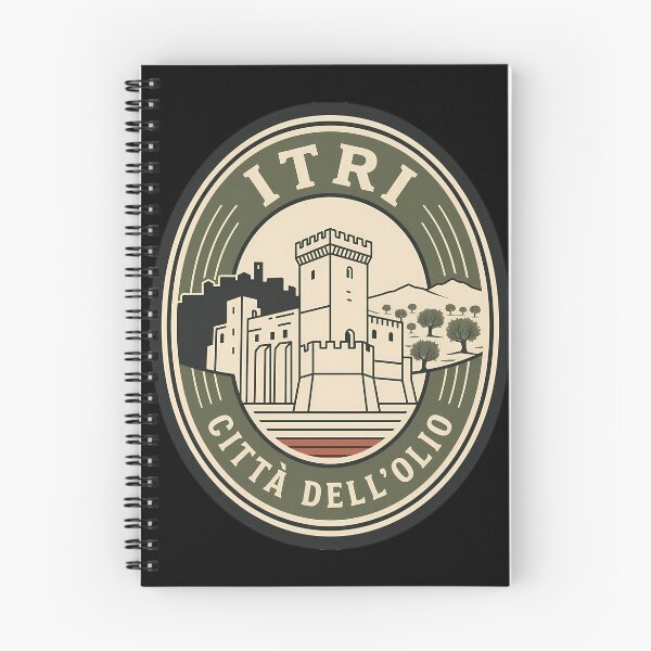 Item preview, Itri Italy Città dell'Olio Vintage Travel Emblem designed and sold by k3rstman1.
