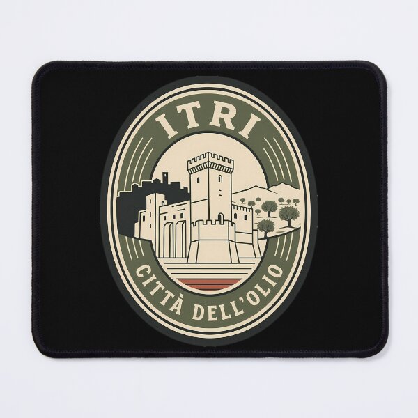 Item preview, Itri Italy Città dell'Olio Vintage Travel Emblem designed and sold by k3rstman1.