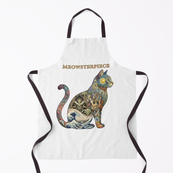 Item preview, Meowsterpiece – Museum Collage Cat designed and sold by RunningWhiskers.
