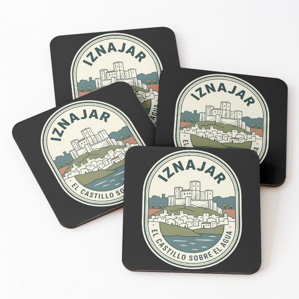Item preview, Iznajar Spain Castle Vintage Travel Emblem designed and sold by k3rstman1.