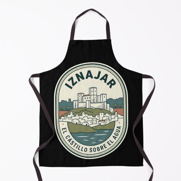 Item preview, Iznajar Spain Castle Vintage Travel Emblem designed and sold by k3rstman1.