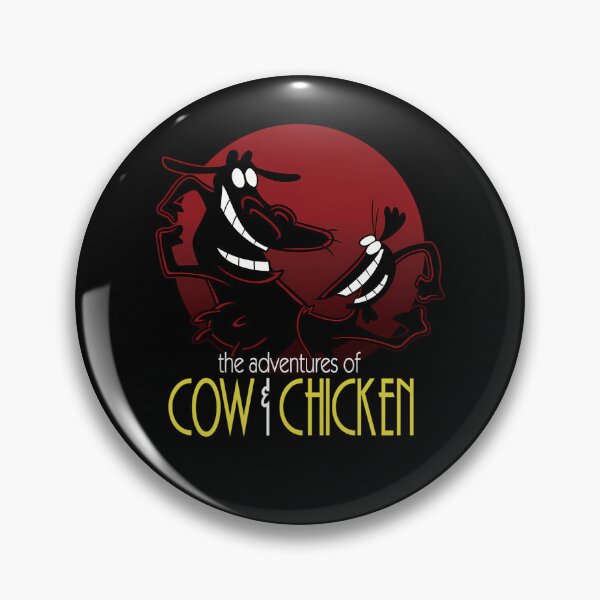 Item preview, Silhouette Style Graphic Of Tall Cow And Small Chicken designed and sold by PetRockers.