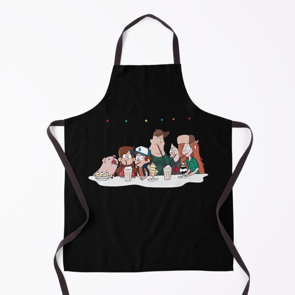 Item preview, Five Cartoon Teenagers And One Pig Sharing Milkshakes designed and sold by PetRockers.
