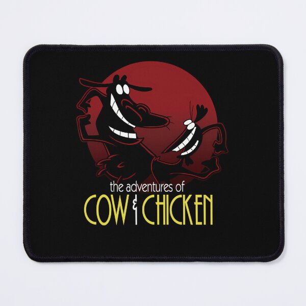 Item preview, Silhouette Style Graphic Of Tall Cow And Small Chicken designed and sold by PetRockers.