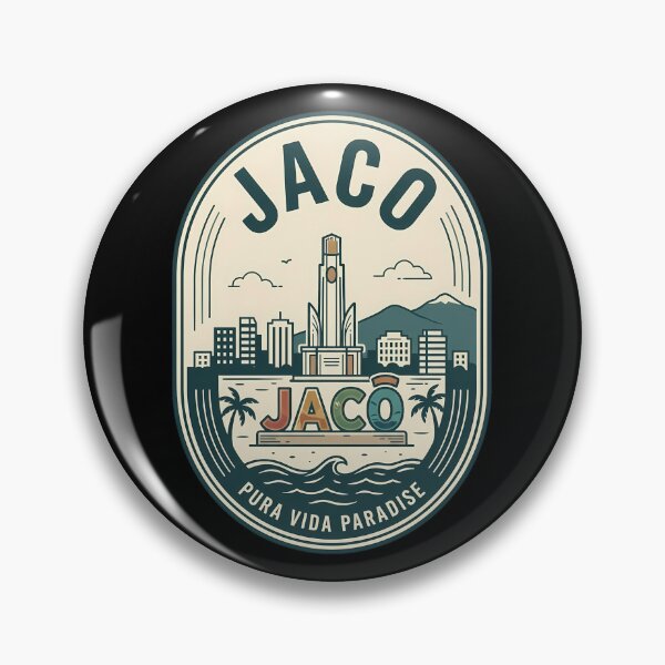 Item preview, Jaco Costa Rica Pura Vida Vintage Travel Emblem designed and sold by k3rstman1.