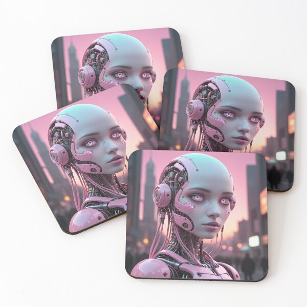 Item preview, A Necessary Change of Heart - cyberpunk art designed and sold by TrezeTreze.
