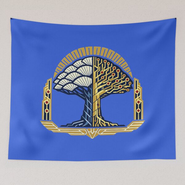 Item preview, Art Deco Tree of Duality designed and sold by KungPowUnicorn.