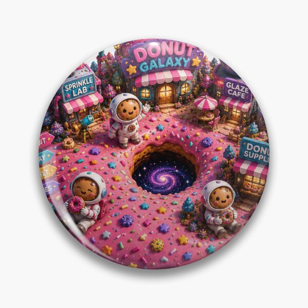 Item preview, Donut Galaxy | Cute Space Donut Tiny World designed and sold by canersulek.