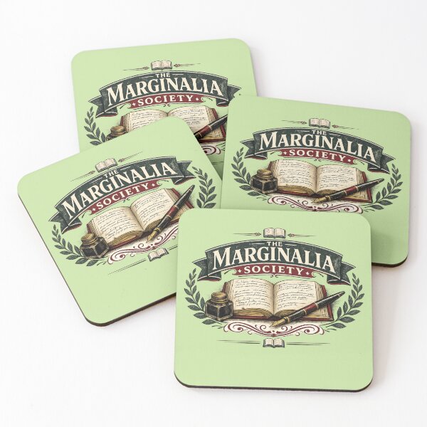 Item preview, The Marginalia Society Vintage Library Seal designed and sold by Cosmos Creative Studios.