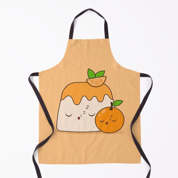 Item preview, Sleeping Orange Pudding with Cute Citrus designed and sold by CozyLittleShop.