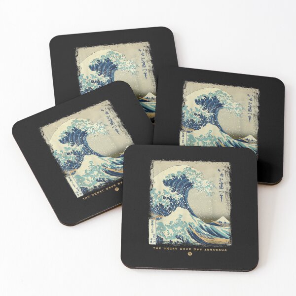 Item preview, Great Wave Off Kanagawa Japanese Painting Art designed and sold by CherylCGarrison.
