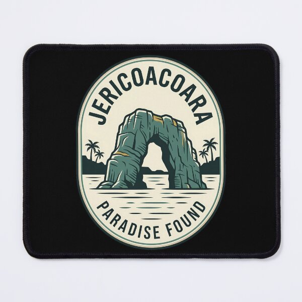 Item preview, Jericoacoara Brazil Paradise Found Vintage Travel Emblem designed and sold by k3rstman1.
