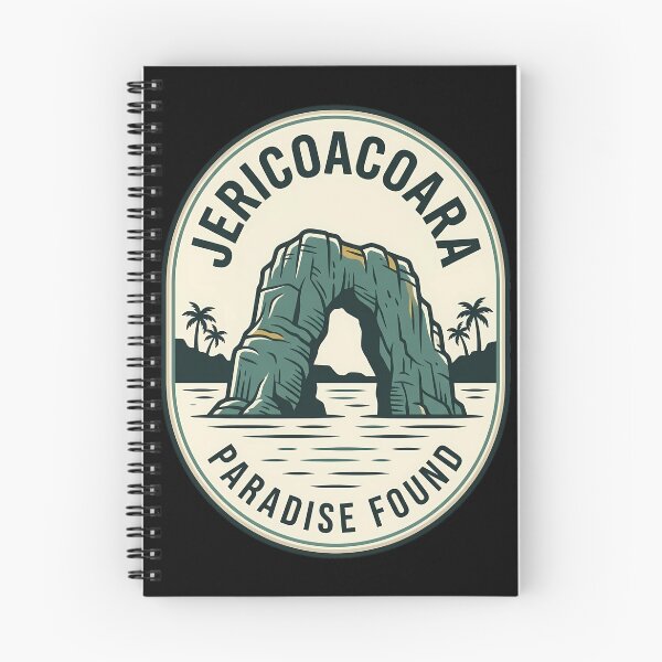 Item preview, Jericoacoara Brazil Paradise Found Vintage Travel Emblem designed and sold by k3rstman1.
