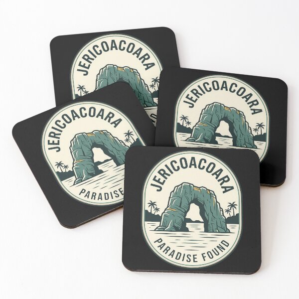 Item preview, Jericoacoara Brazil Paradise Found Vintage Travel Emblem designed and sold by k3rstman1.