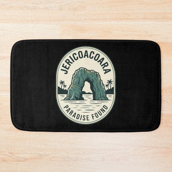 Item preview, Jericoacoara Brazil Paradise Found Vintage Travel Emblem designed and sold by k3rstman1.