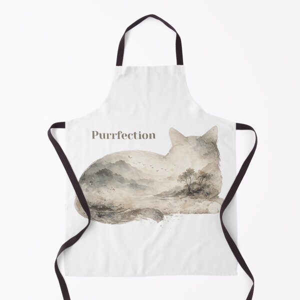 Item preview, Purrfection – Wabi-Sabi Cat designed and sold by RunningWhiskers.