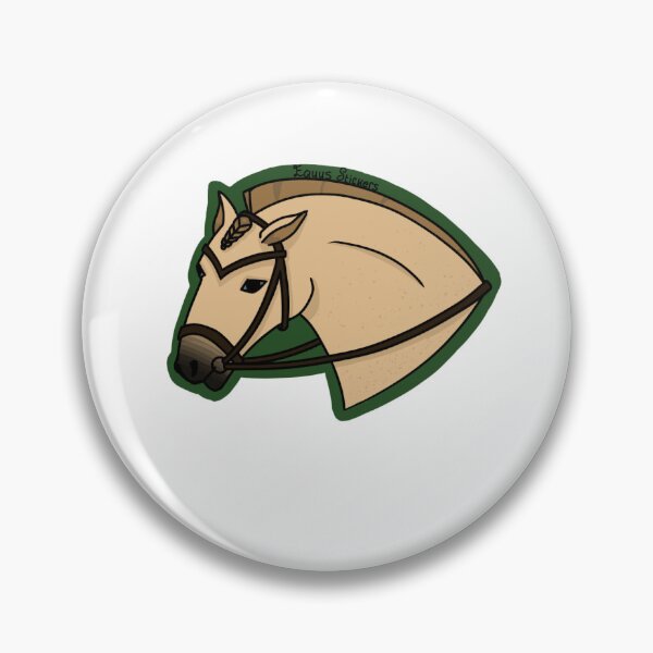 Item preview, Palomino Horse (Dark Nose) designed and sold by EquusStickers.